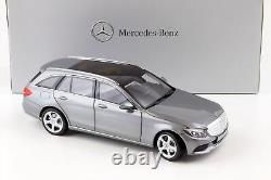 118 NOREV Mercedes T Model W205 Palladium Silver Dealer Version