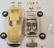1968-1973 Opel GT Coupe unpainted 1/24 whitemetal/pewter & resin kit