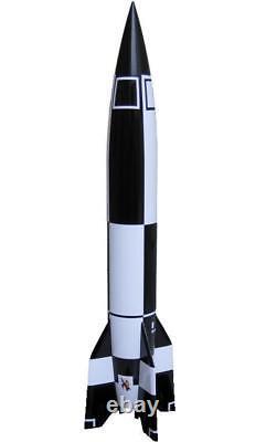 Aggregat 4 / V-2 Rocket Model Detailed Solid Steel (A4, V2)