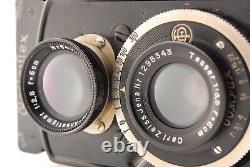 As-Is Rolleiflex Old Standard Model DRP DRGM Tessar 6cm f/3.5From JAPAN #0727