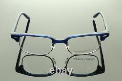 Authentic BARTON PERREIRA Glasses Model PERCY 49 Men Cobalt / Pewter COB/PEW