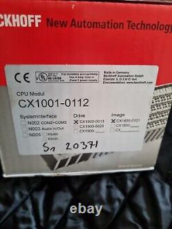 BECKHOFF Model CX1001-0112 CX1900-0013 CX1800-0101 CPU DRIVE NewithOriginal Packaging