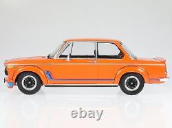 BMW e10 2002 Turbo 1973 orange diecast model car 155026202 Minichamps 118
