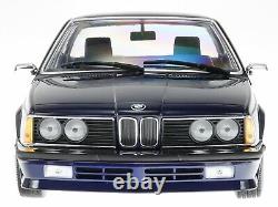 BMW e24 635 CSi 1982 bluemet. Diecast model car 155028101 Minichamps 118