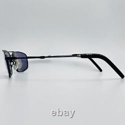 Bogner Sunglasses Men's Angular Dark Blue Black Titanflex Model 7213 New