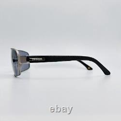 Bogner Sunglasses Men's Angular Grey Black Checkered Model 735002 New