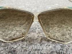 CAZAL Model 861 Sunglasses Turquoise White Gold 80er True Vintage 80's