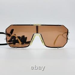 CAZAL Sunglasses Men's Women's Angular White Model 904 Col. 70 Like Germany NOS