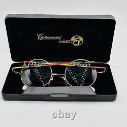 Casanova Taxi Sunglasses Men's Women's Round Colourful Model ST-1 Spinne NOS