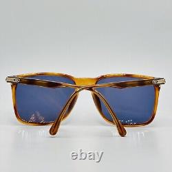 Christian Dior Sunglasses Men's Angular Braun Model 2483 Vintage 80s NOS