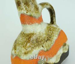 Duemler & breiden 1960s mid century ceramic VASE model 603/25 fat lava