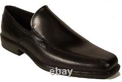 ECCO Shoes model JOHANNESBURG slip ons black leather NEW
