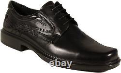 ECCO man shoes model HELSINKI lace black leather NEW