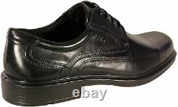 ECCO man shoes model HELSINKI lace black leather NEW
