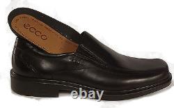 ECCO man shoes model HELSINKI slip ons leather NEW