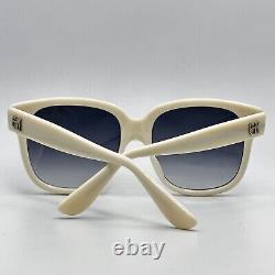 EMMANUELLE KHANH Sunglasses Men's Women's White Vintage 80s Model 8080 NOS