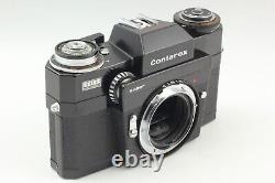 EXC+5 Zeiss Ikon Contarex Super 2nd Model Black with Planar 55mm F1.4 from Japan