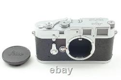 Early Model Exc+5 Leica M3 Chrome Body DS Double stroke Rangefinder From JAPAN