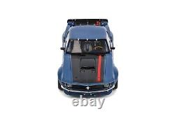 Ford MUSTANG 1970 By Ruffian Cars Blue/Black/Red Stripe 118 GT426 GT Spirit
