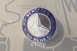 Genuine Mercedes grille badge emblem for W123 and W126 all models NOS
