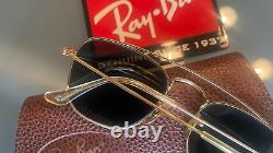 Genuine Vintage Ray Ban Bausch & Lomb Deco Metals W 1344, very rare Model, Mint