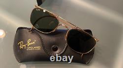 Genuine Vintage Ray Ban Bausch & Lomb Deco Metals W 1532, very rare Model, Mint