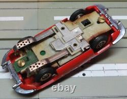 H0 Slotcar Racing Model Railway Jaguar With Zinc Motor By Faller #EBS692