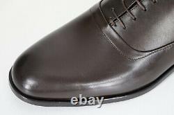 HUGO BOSS Business Shoes, Model Midtown Oxfr bure, Size 42 / US 9, Dark Brown