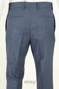 HUGO BOSS Suit, Model Urban/Fargo191, Size 48 / US 38R, Regular Fit, Open Blue