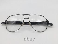 Ic! Berlin Eyeglasses Frames men Black Pilot Oval Model Hornberg Small