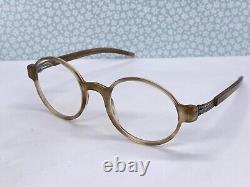 Ic! Berlin Eyeglasses Frames men Round woman Braun Model Ronny S. Buffalo Horn