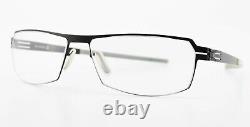 Ic! Berlin Glasses Spectacles Model Hadi Flexible Stainless Light Black Minimal