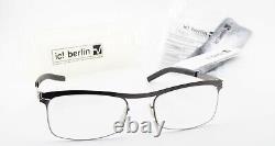 Ic! Berlin Glasses Spectacles Model Hotel Rheingold 50-19 Col Eggplant Flexi M