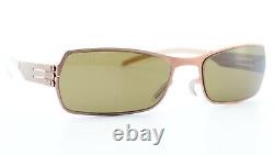Ic! Berlin Sunglasses Mod Ursi Patented German Hightech Sun Copper Brown S-M