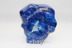 Lapis Lazuli Free Mould Sculpture Object AAA From 500gramm Decoration