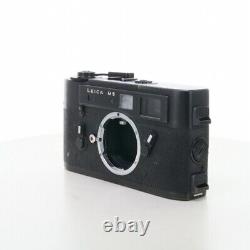 Leica M5 Late Model Black Film Camera Body Excellent From JAPAN