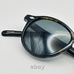 Lesca Lunetier Sunglasses Men's Women's Round Braun Model 8081 New