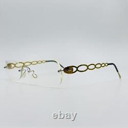 Lindberg Women's Oval Gold Spirit Titanium Model 2064 Neck Glasses P60