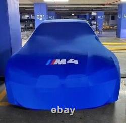 M4 Car Cover, M4 Car Protector Blue, Custom Fit for all M4 Model, M4 Cover indoor