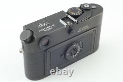 MINT IN BOX? Leica M7 0.72 Japan Model Rangefinder Black Film Camera From JAPAN