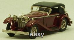 Mercedes 370S Mannheim Cabriolet (closed top) 1931 1/43 red