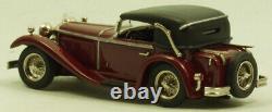 Mercedes 370S Mannheim Cabriolet (closed top) 1931 1/43 red