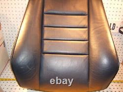 Mercedes 82-87 C126 SEC front R or L seat BLUE back OEM 1 Cover inner pad, T#1