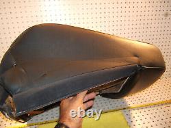 Mercedes 96-99 W140 Sedan R or L seat Back BLACK Leather 1 Cover, Cushion, Type 2