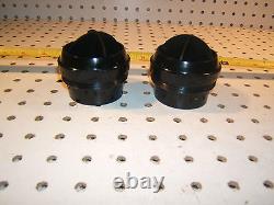 Mercedes EARLY models W108, W109 dash side BLACK air 1 set of 2 Vents / Type #2