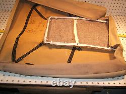 Mercedes Early C140 Coupe L or R REAR seat back PARCHMENT Leather 1 Cover T1,265