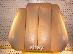 Mercedes Early R129 SL front R seat PARCHMENT back Genuine 1 Cover inner pad, T#1
