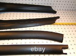 Mercedes Late W114 280C COUPE windshield frame BlacK OE 1 set of 4 Covers, Type#2
