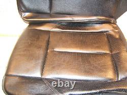 Mercedes Late W202 Sedan L or R seat BLACK Leather 2 Covers, Cushion, Type 2,201