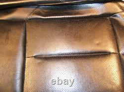 Mercedes Late W202 Sedan L or R seat BLACK Leather 2 Covers, Cushion, Type 2,201
